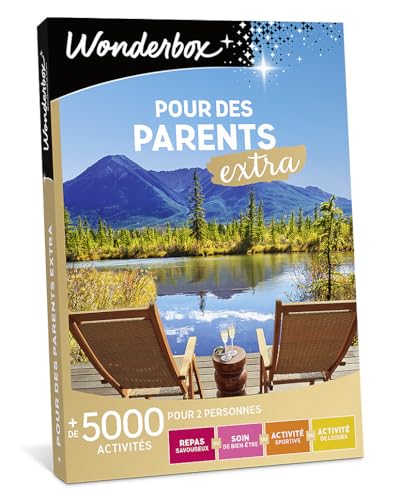 Wonderbox Pour des Parents Extra coffret multi-activités 2 pers