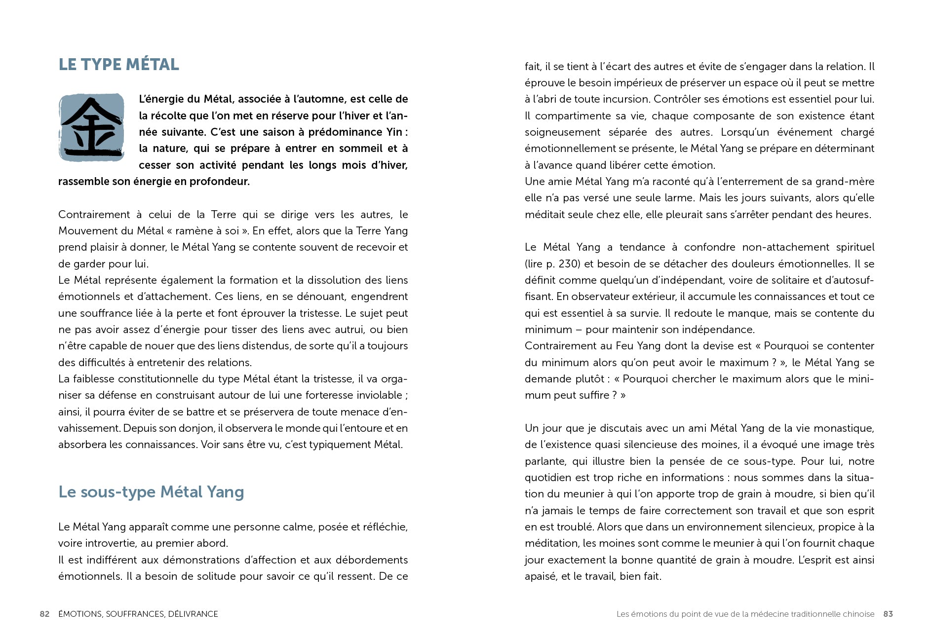 Souccar Cour. asc Emotions souffrances délivrance livre broché