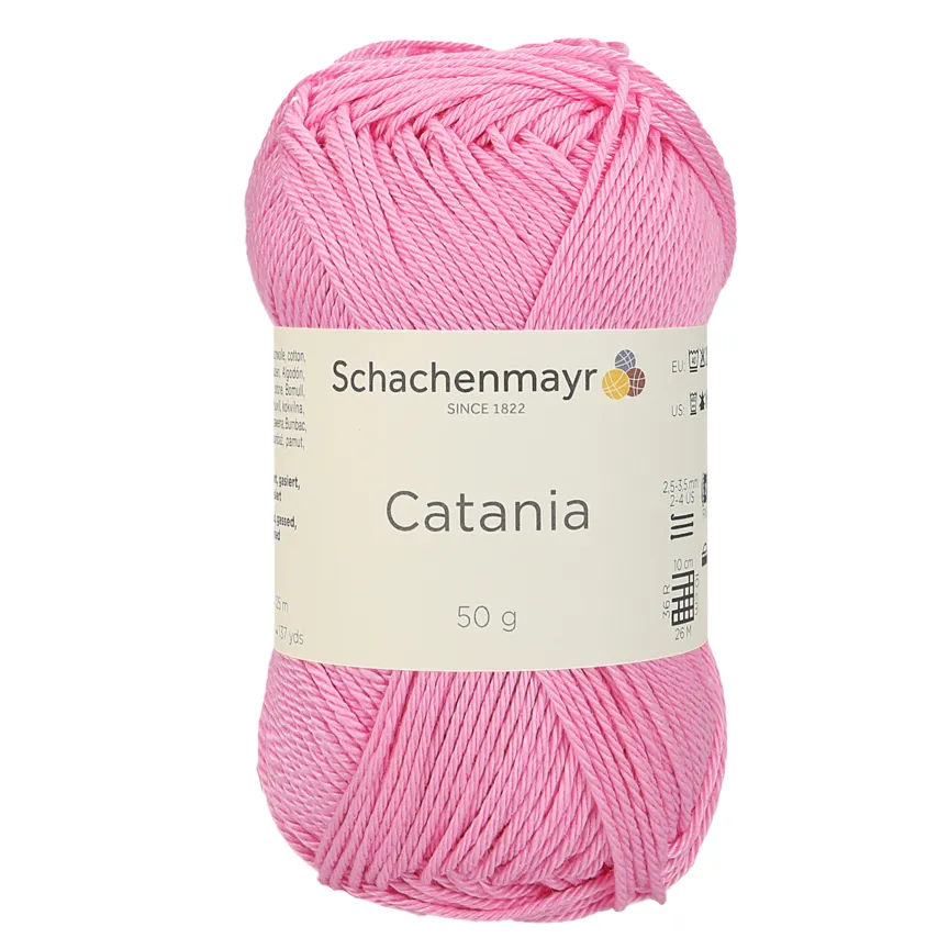 Schachenmayr Catania 0222 fil coton 50g orchidée mercerisé