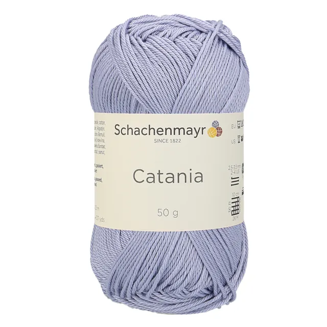 Schachenmayr Catania 0399 Malve fil coton pelote mauve