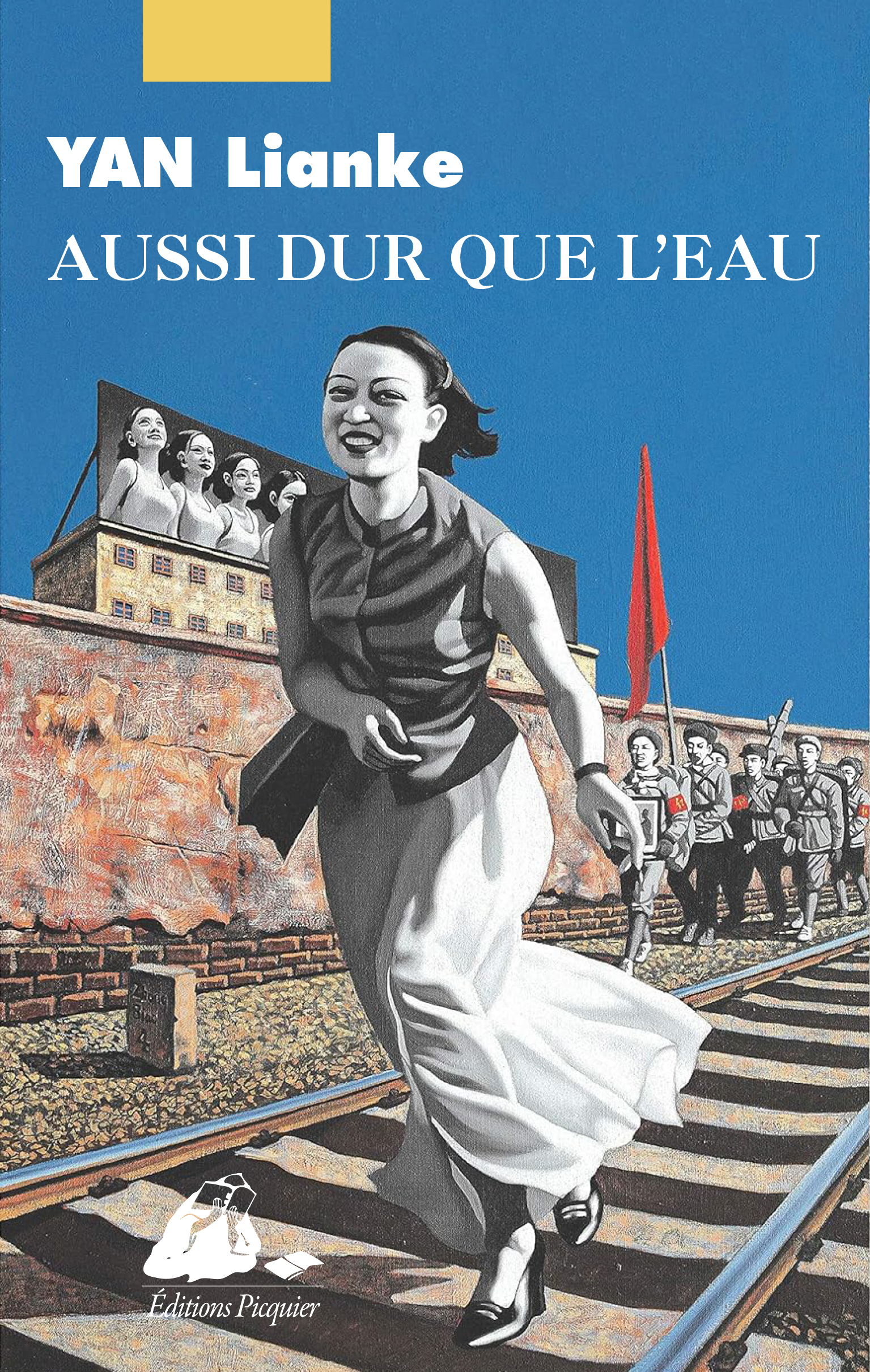 Éditions Picquier Aussi dur que l’eau livre roman japonais