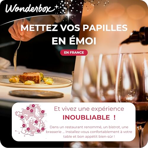Wonderbox Insolite Découvertes Gourmandes coffret cadeau 2 pers