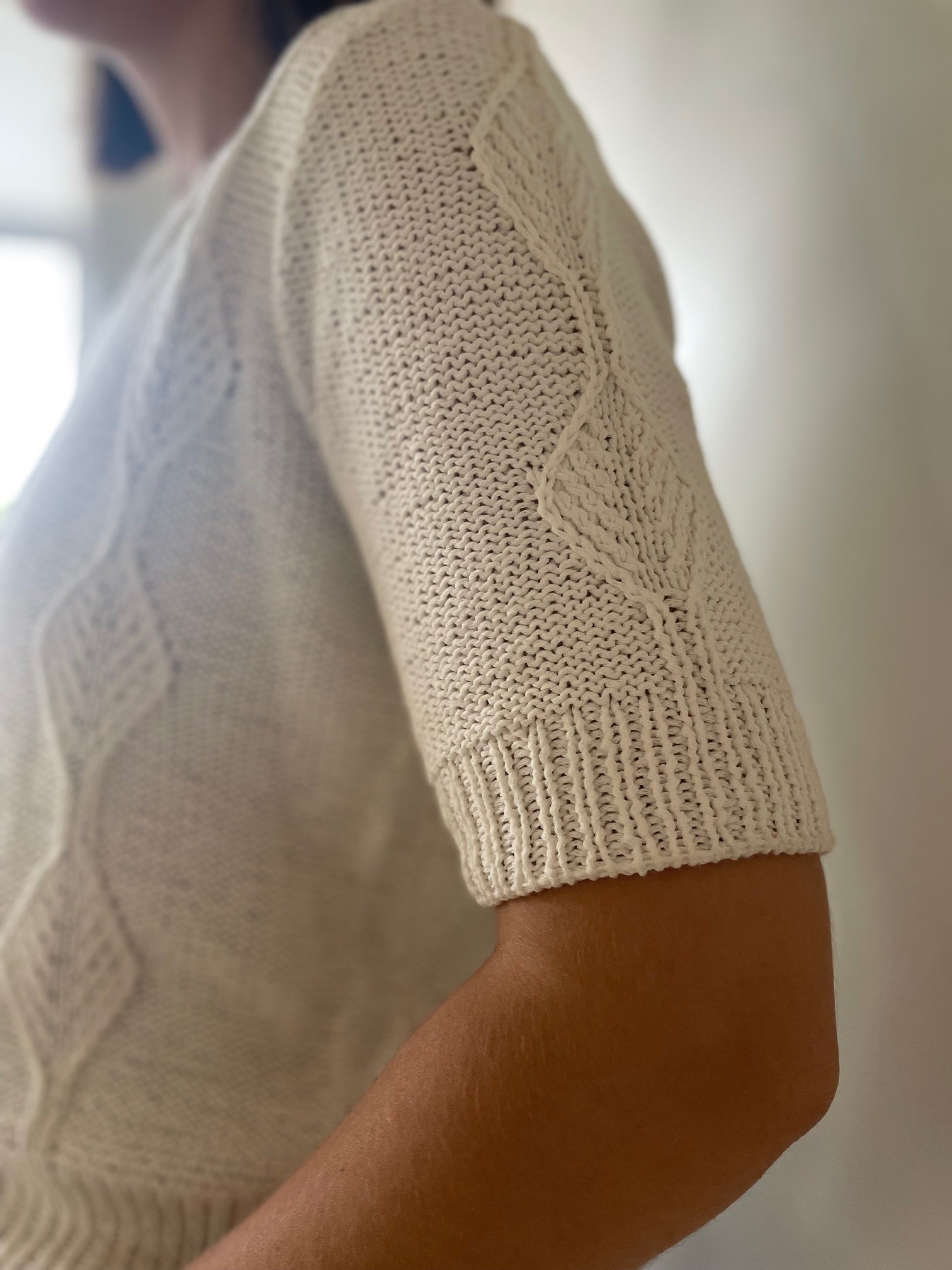 Isager Yarn Kits Forest tee kit tricot tee-shirt