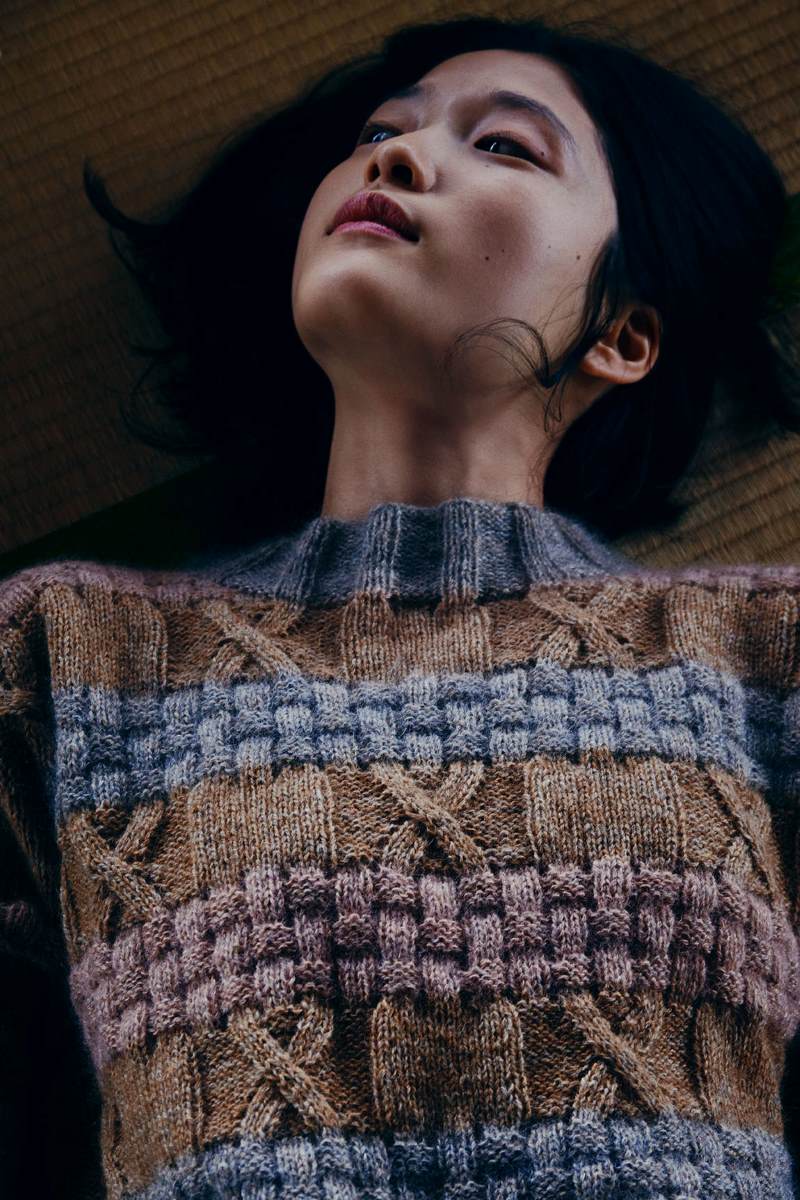 Isager Yarn Kits Samurai kit tricot laine