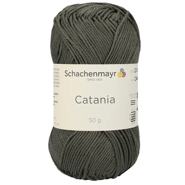 Schachenmayr Catania 0387 fil coton Fango 50 g