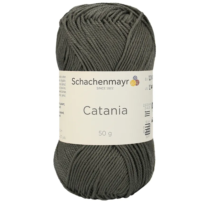 Schachenmayr Catania 0387 fil coton Fango 50 g