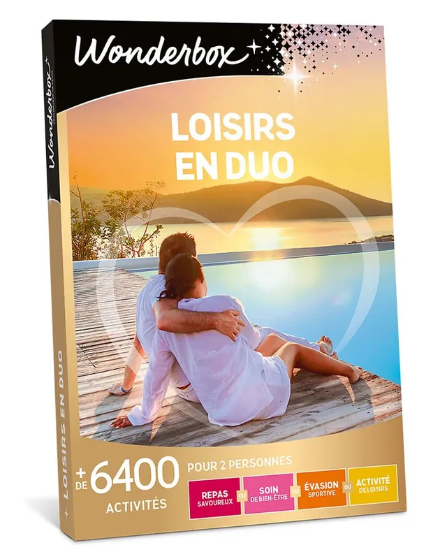 Wonderbox Coffrets multi-thèmes coffret cadeau 2 personnes activités