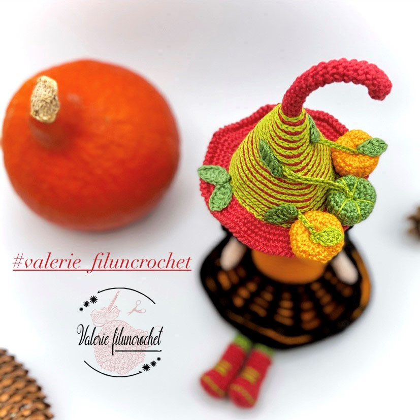 Valerie Miss Potiron tutoriel crochet amigurumi