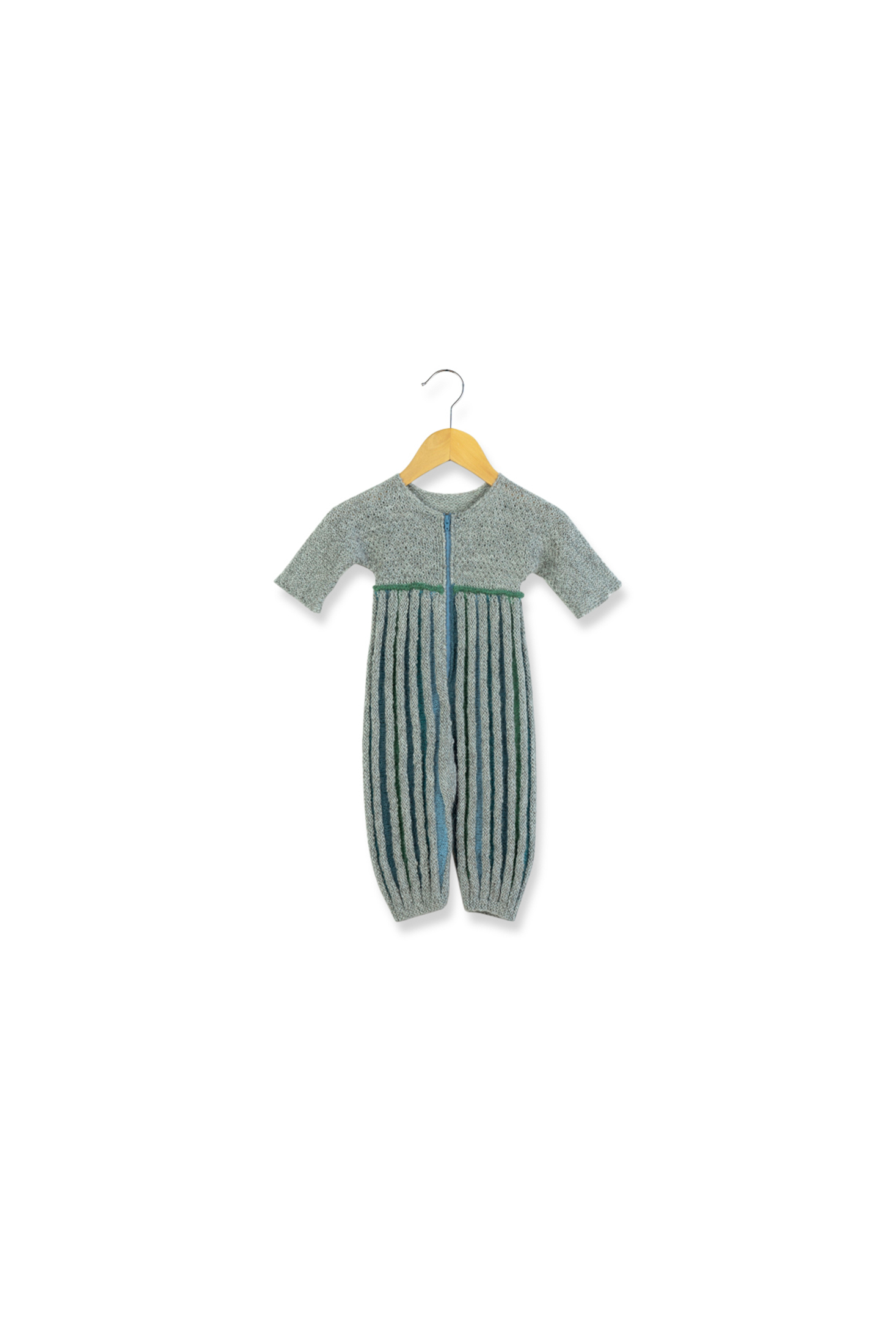 Isager Patterns Polka Romper patron tricot bébé