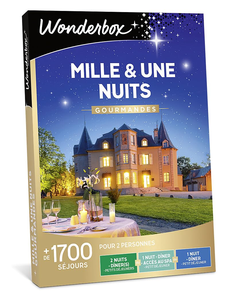 Wonderbox Séjour & Week-end Mille et Une Nuits coffret cadeau 2 pers