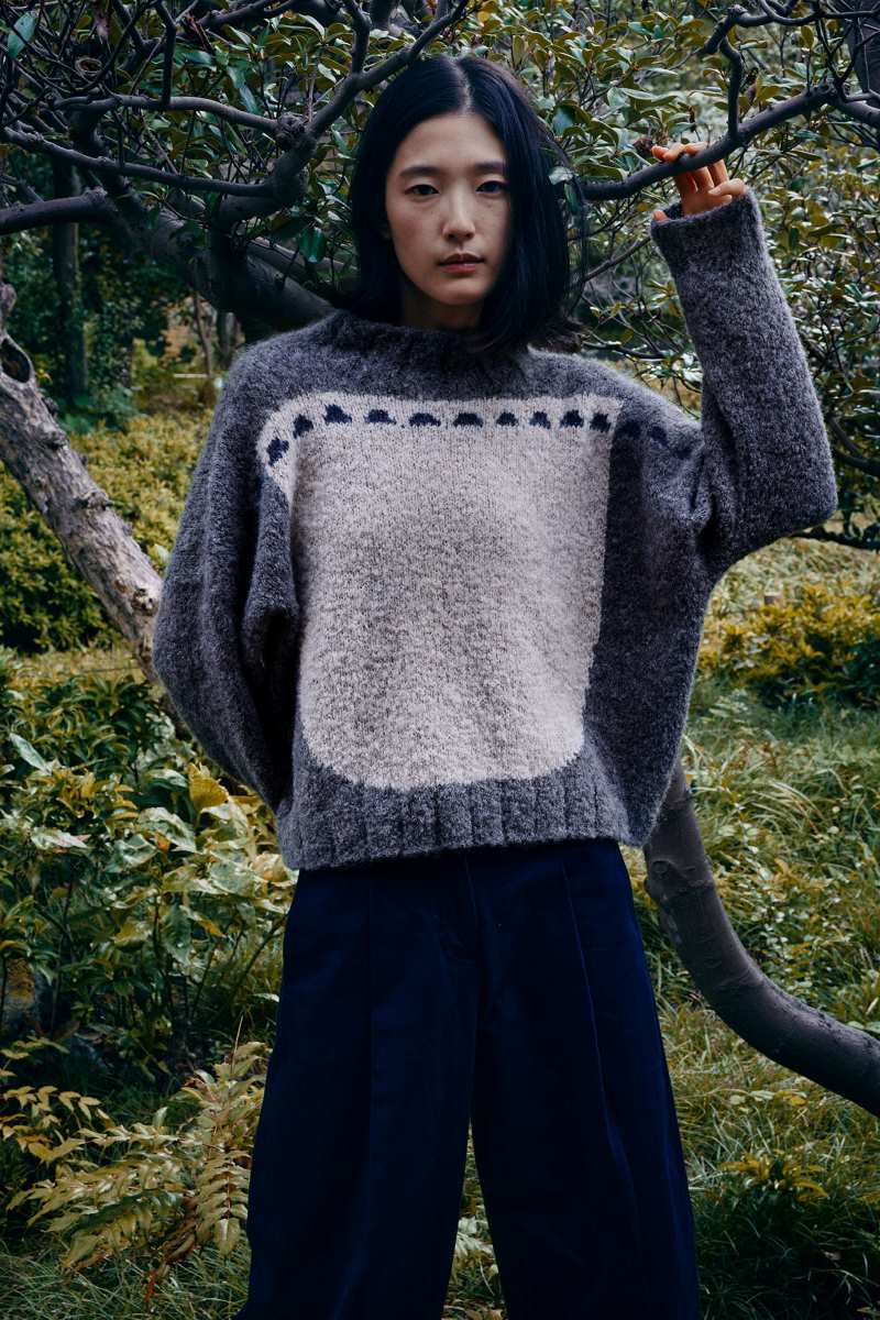 Isager Anime kit tricot laine pull