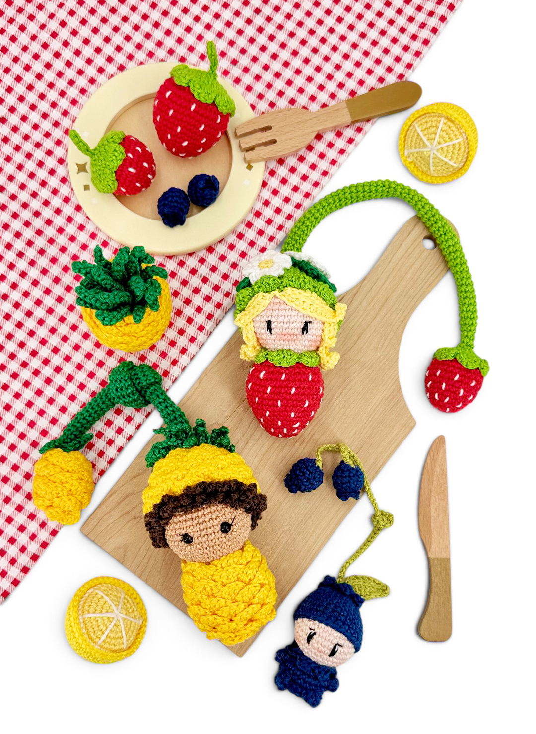 Valerie Fil un Crochet Croch’Fruits livre crochet combo tomes 1+2