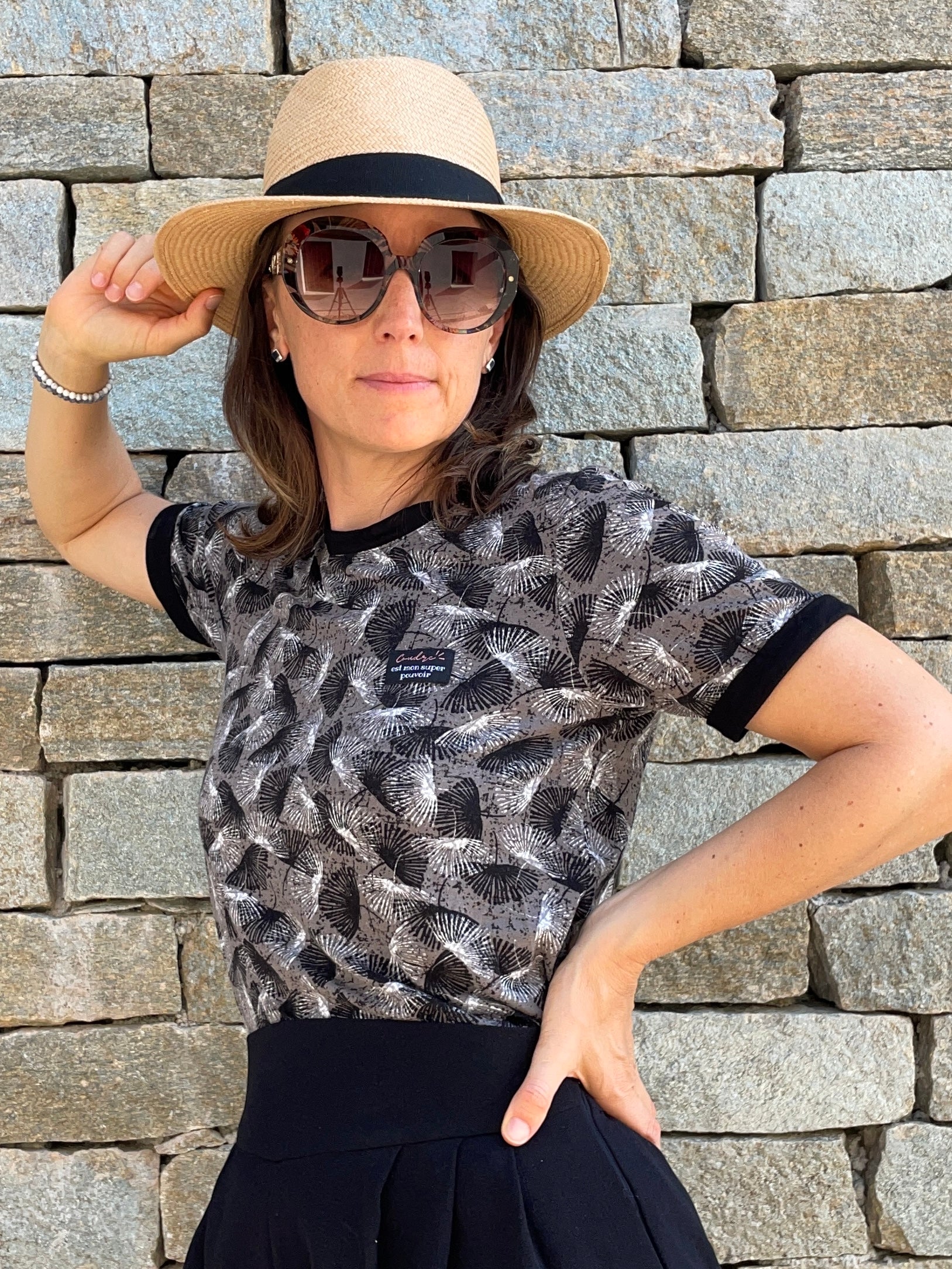 Laeti & Léa Icare patron tee-shirt femme 32-52 PDF débutant