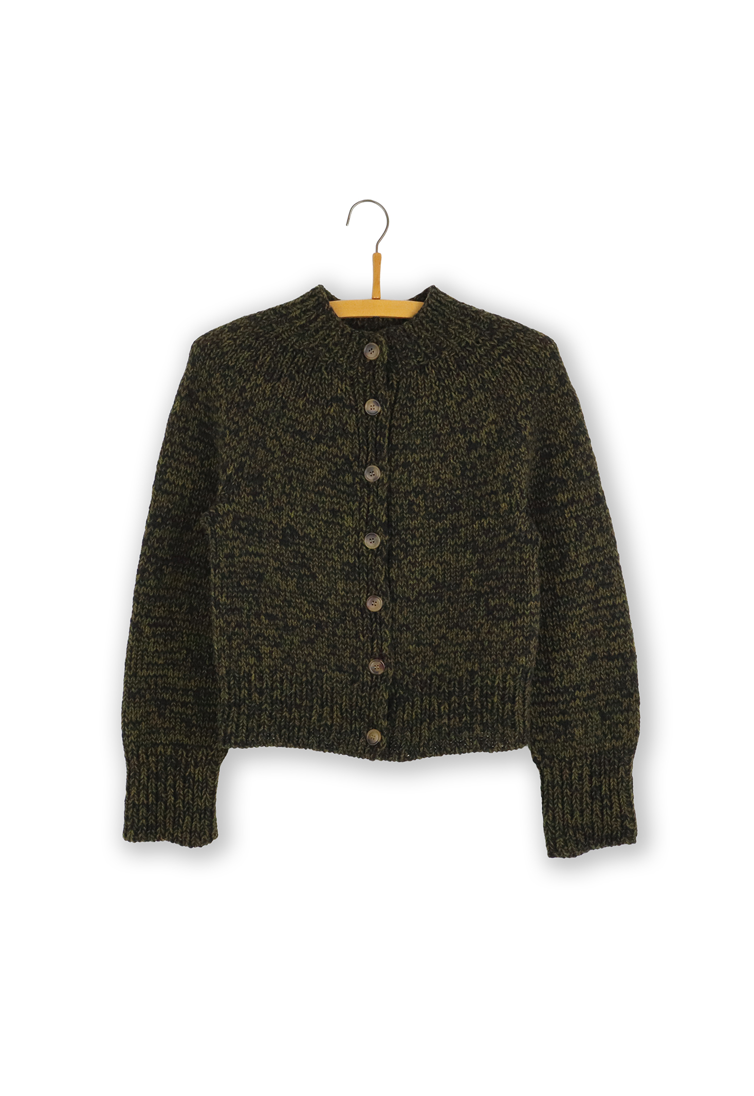 Isager Marled Jacket kit tricot veste chinée