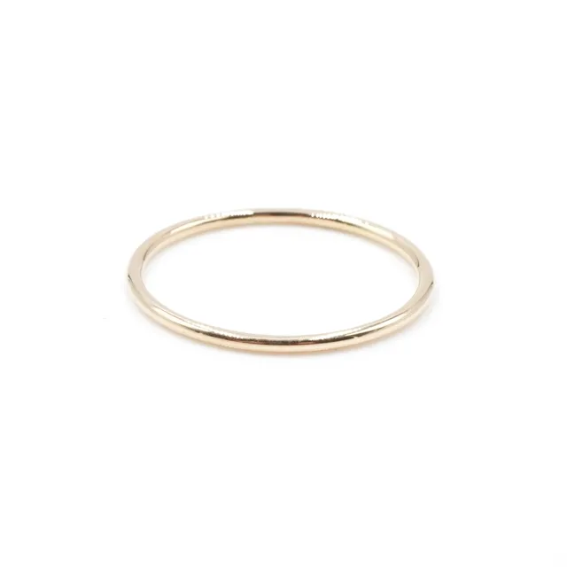 Angèle Brousse Circle Alliance Or 18 Carats Jonc 1,2 mm