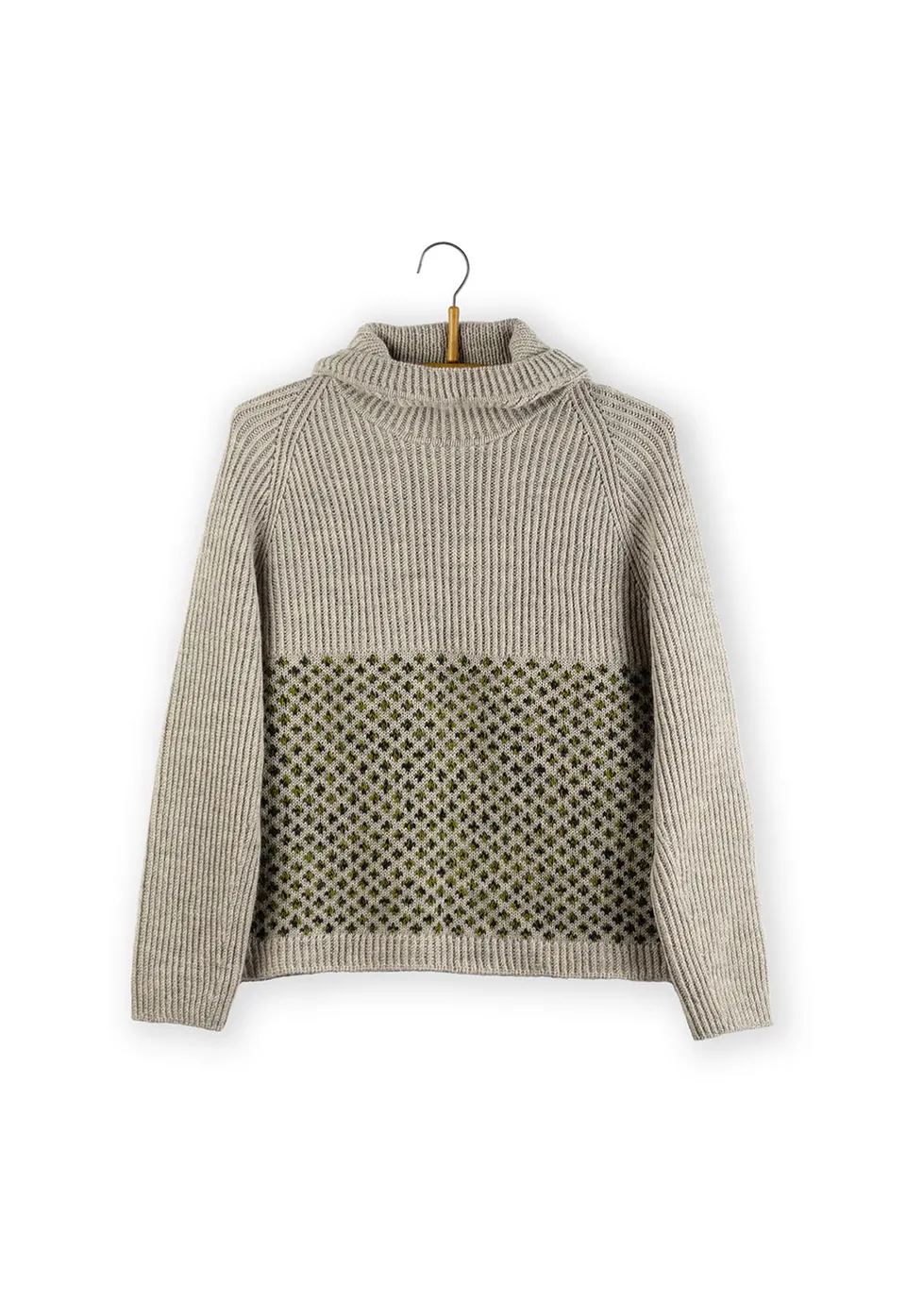 Isager Yarn Kits Agnes sweater kit à tricoter pull laine