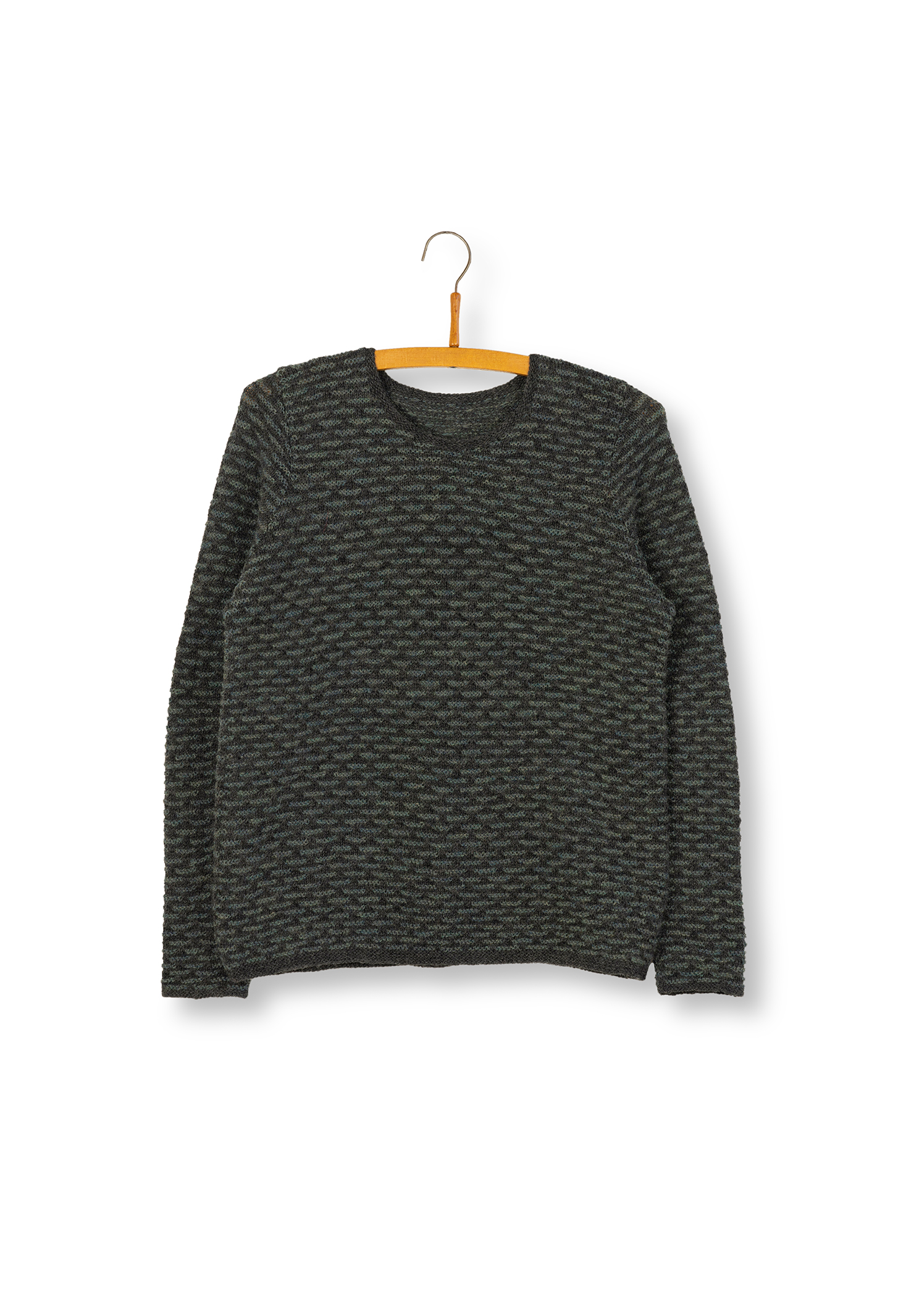 Isager Vind og Vejr trøje kit tricot pull laine
