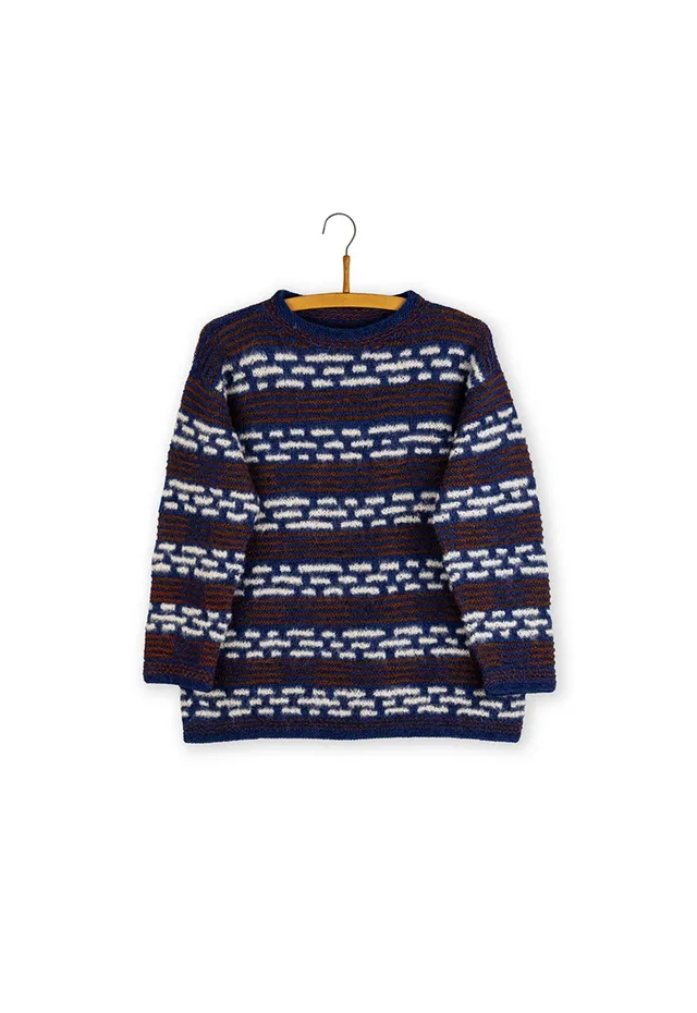 Isager Yarn Kits Woodcut kit tricot avec patron