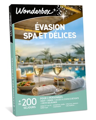 Wonderbox Séjour & Week-end Évasion Spa coffret 2 pers