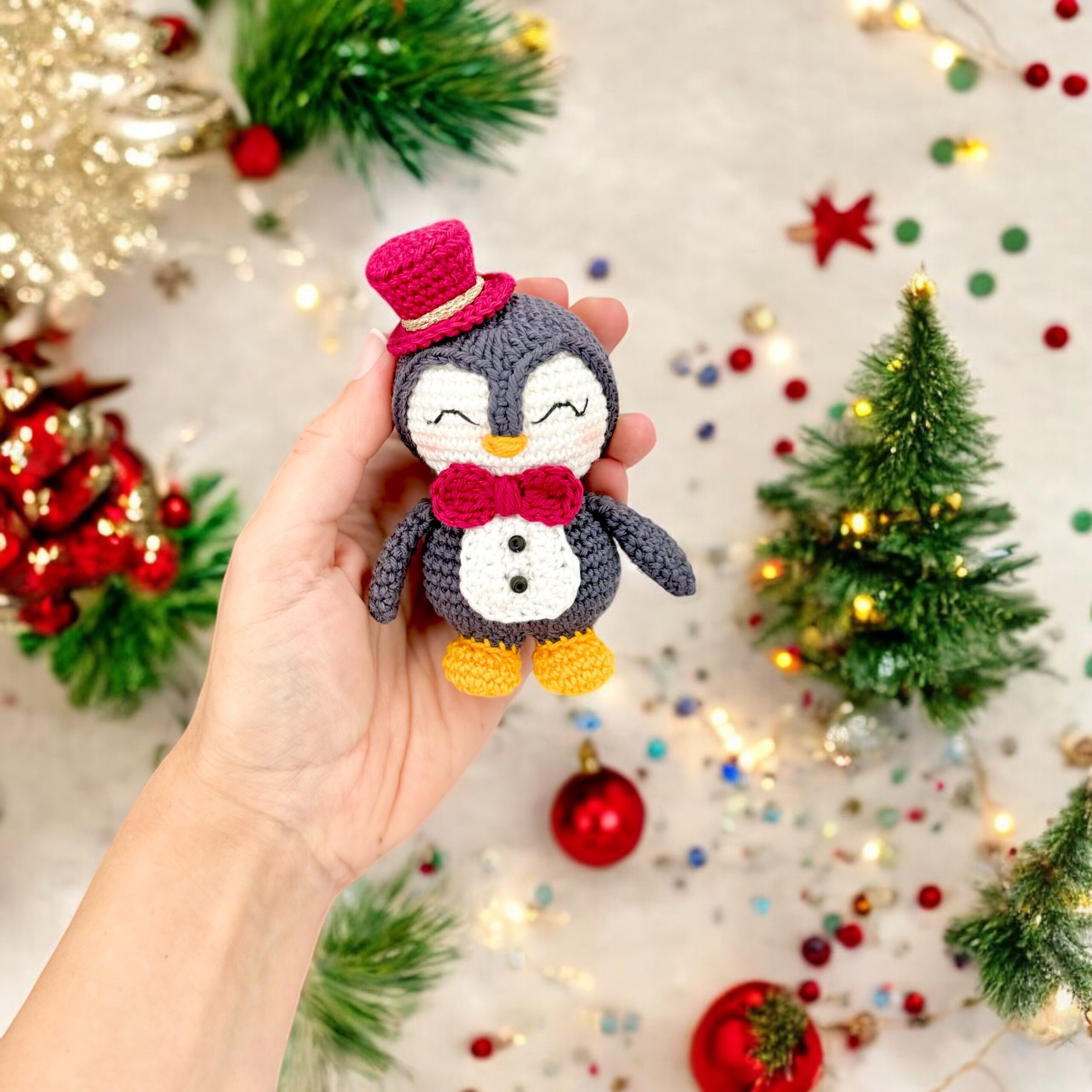 Valerie Fil un crochet Les 4 Funambules livre Noël amigurumi