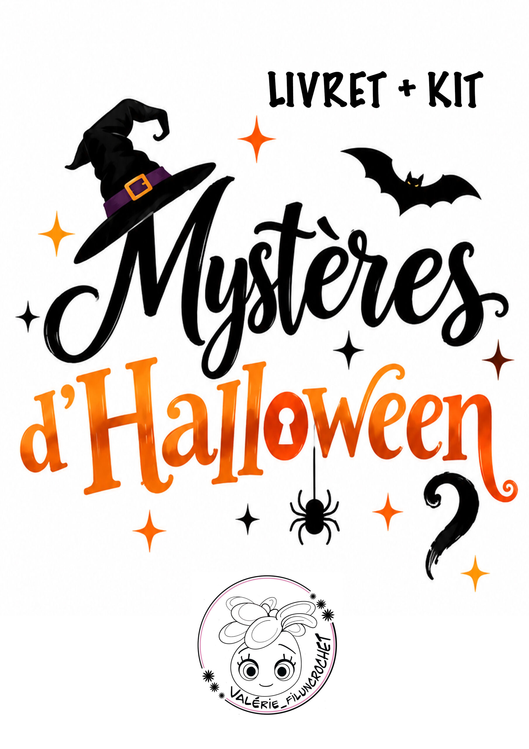 Kit crochet Box Mystère Halloween 2026 + livret