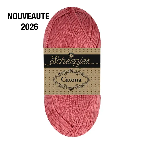 Scheepjes Catona 0082 fil coton bleu ciel 50 g