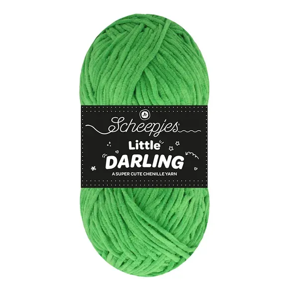 Scheepjes Chenille 407 fil velours vert Froggy