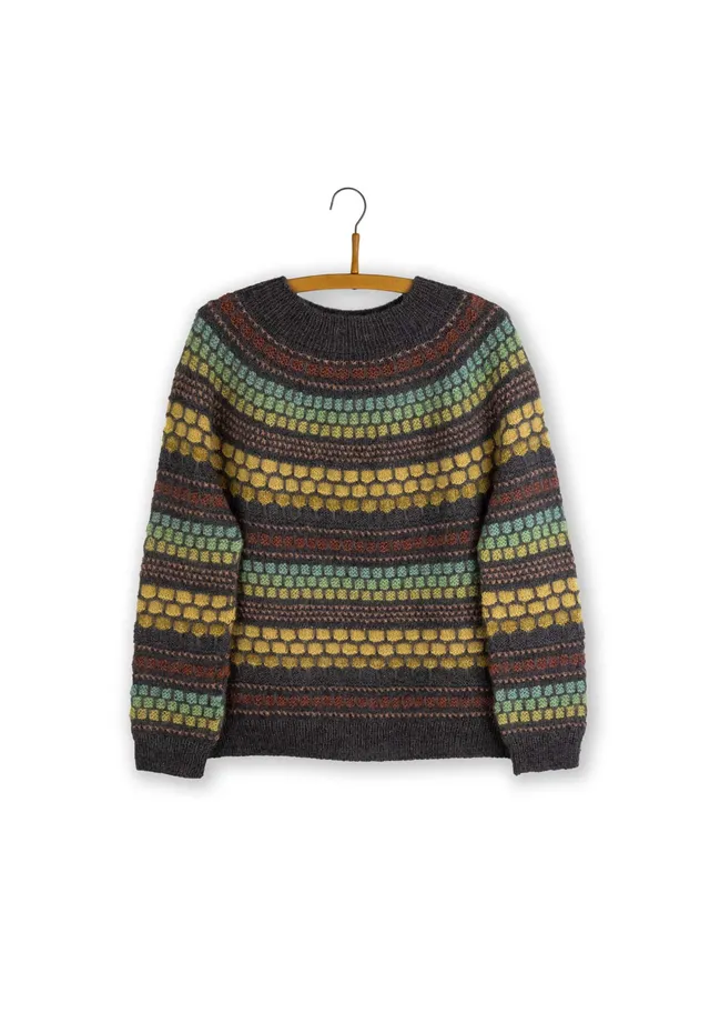 Isager Patterns Kagemusha patron tricot pull