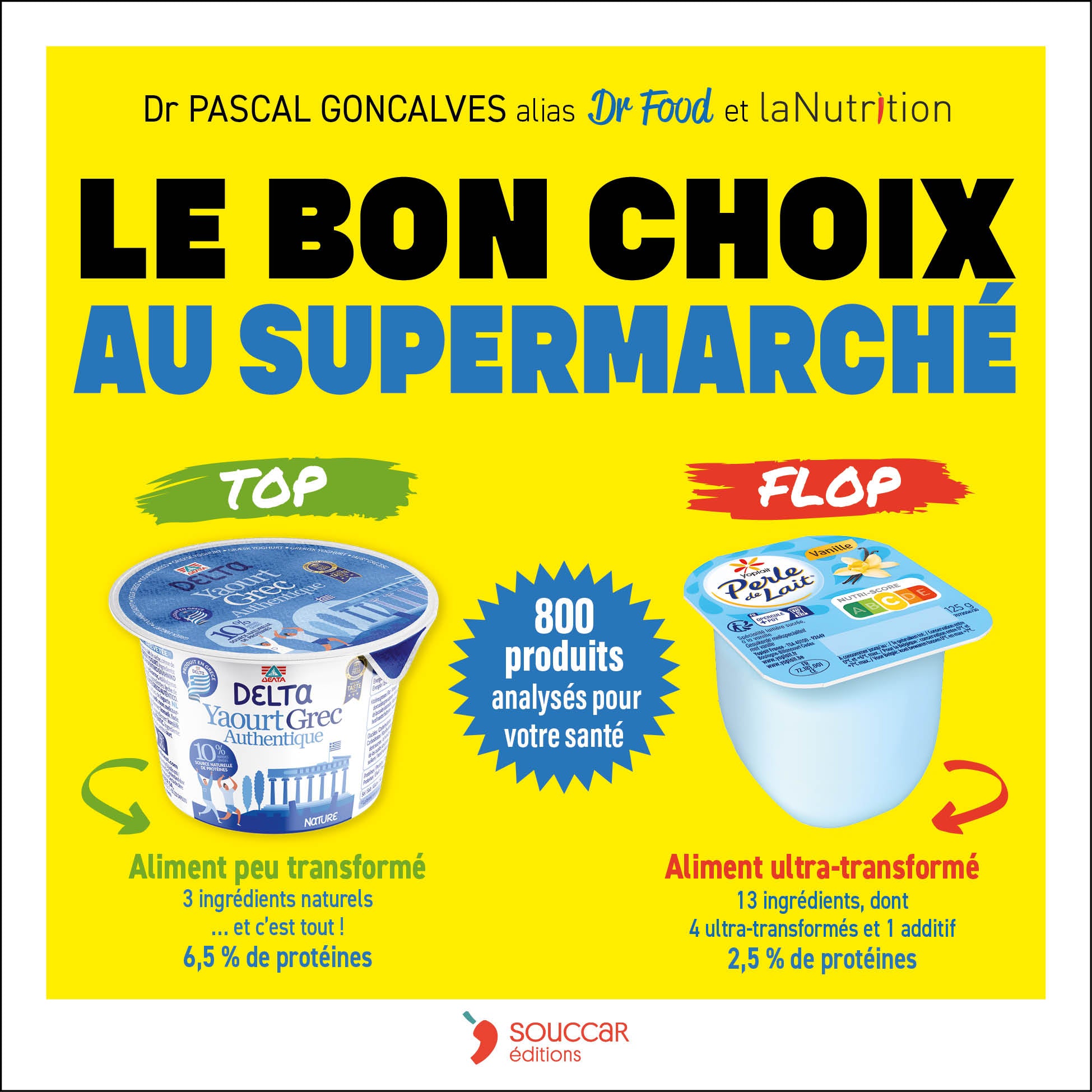 Souccar Le bon choix au supermarché livre broché édition 2025