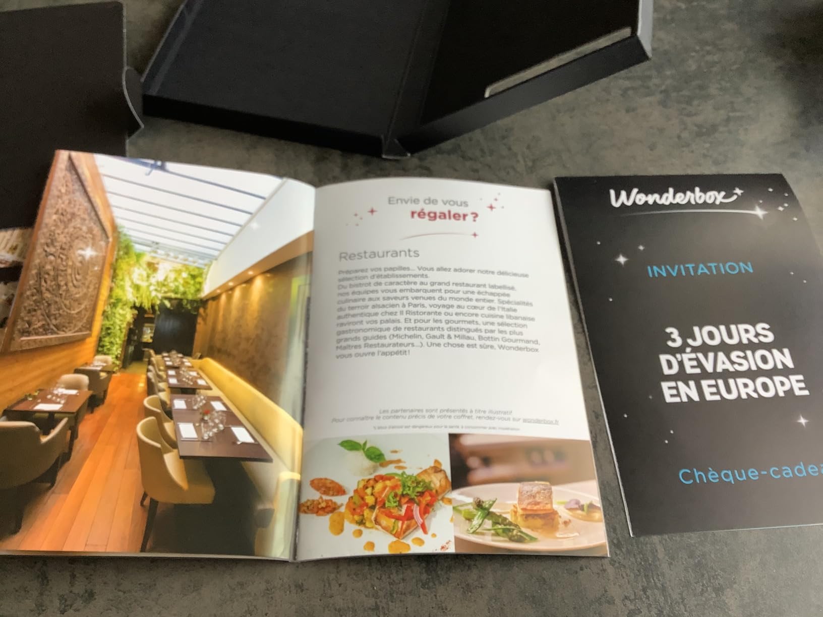Wonderbox 3 Jours Évasion en Europe coffret séjour 2 nuits 2 pers