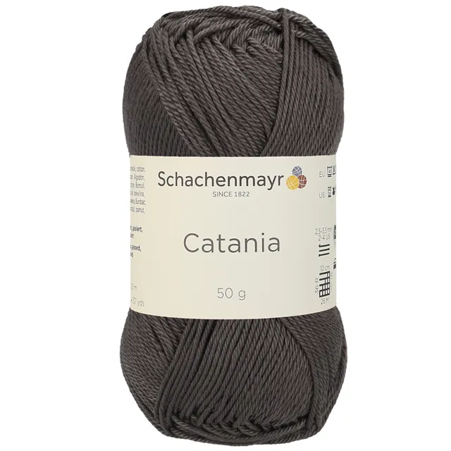 Schachenmayr Catania 0415 fil coton zartbitter 50g chocolat