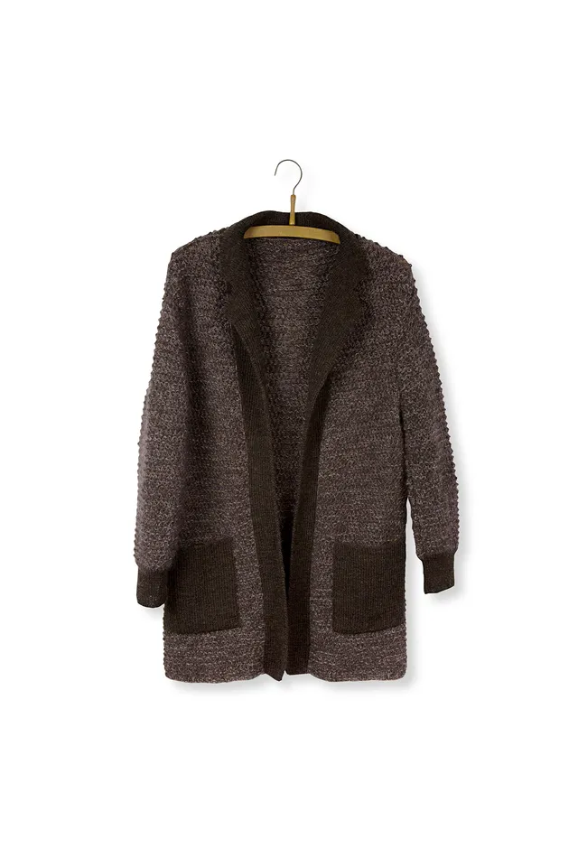 Isager Patterns Oak patron pull laine femme