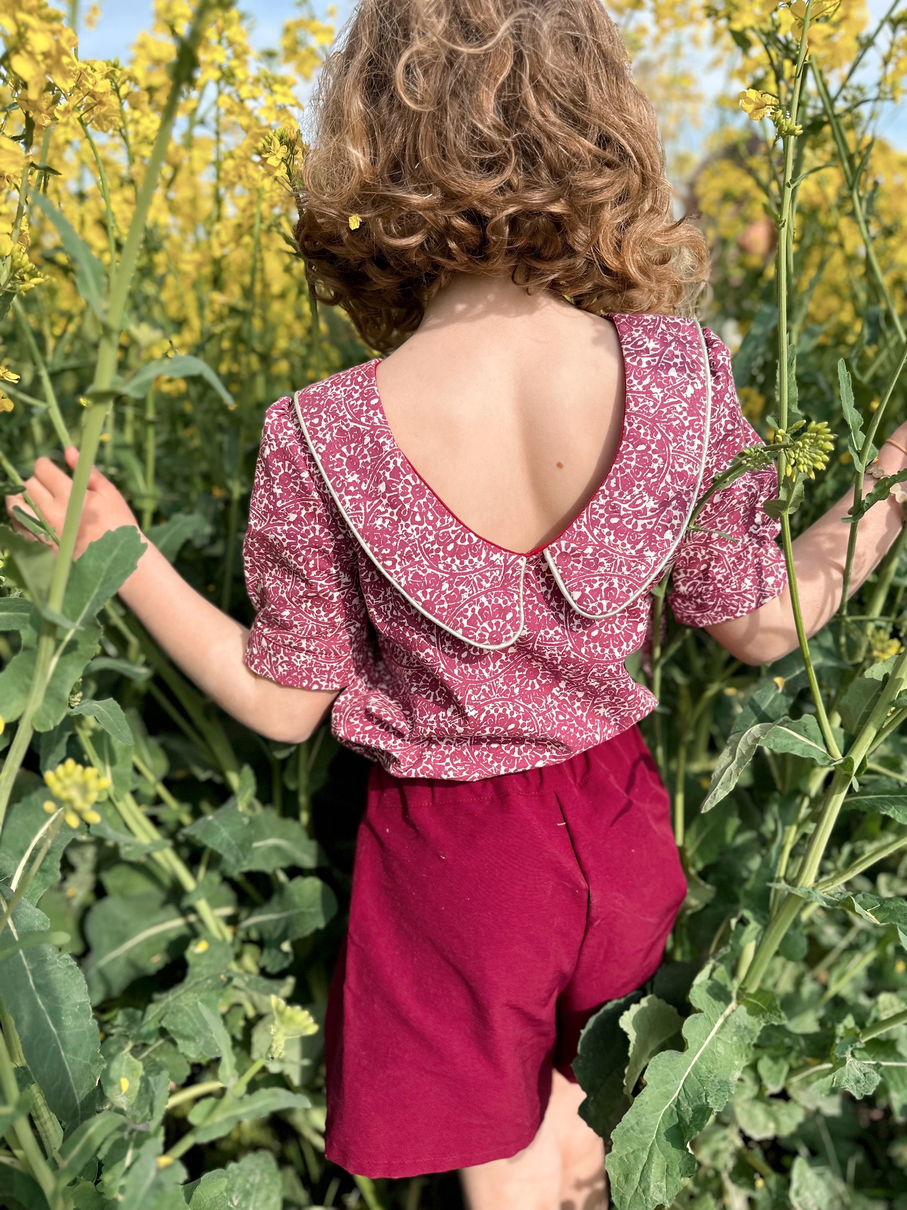 Laeti & Léa Cho Duo patron couture PDF blouse femme enfant 4-14 ans