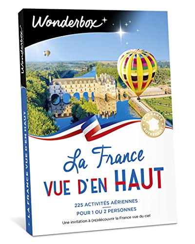 Wonderbox France Vue d'en Haut coffret vol 1-2 pers aérien