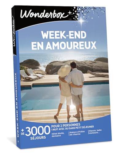 Wonderbox Séjour & week-end Amoureux coffret nuit 2 pers