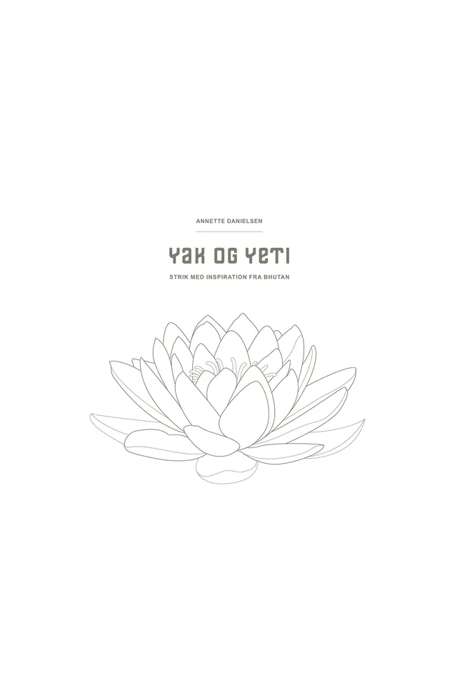 Isager Books Yak og Yeti livre tricot modèles laine