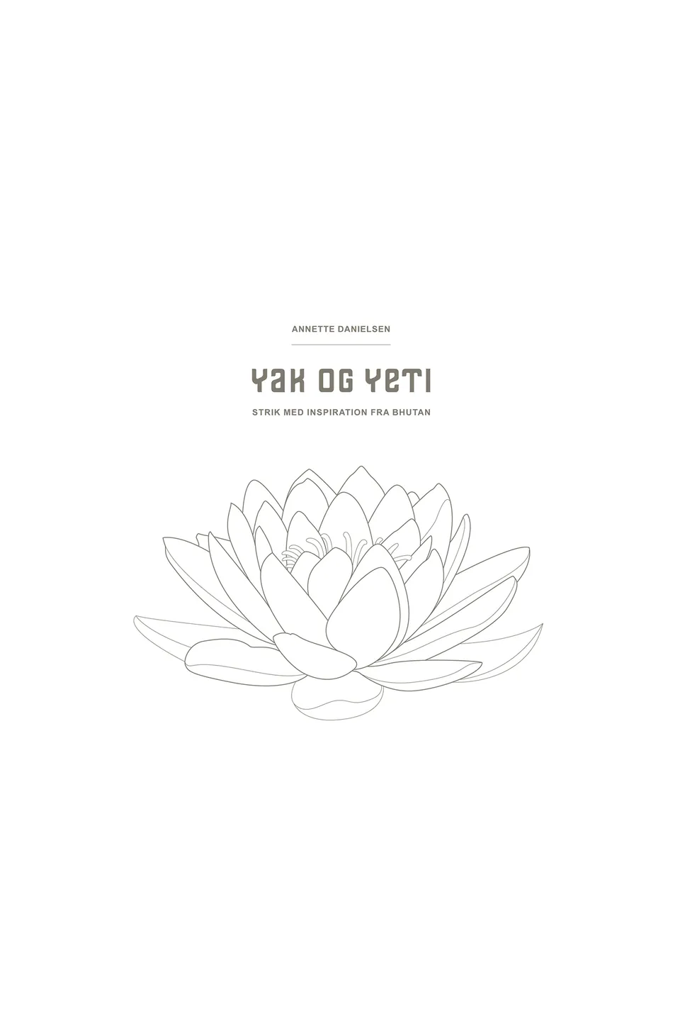 Isager Books Yak og Yeti livre tricot modèles laine