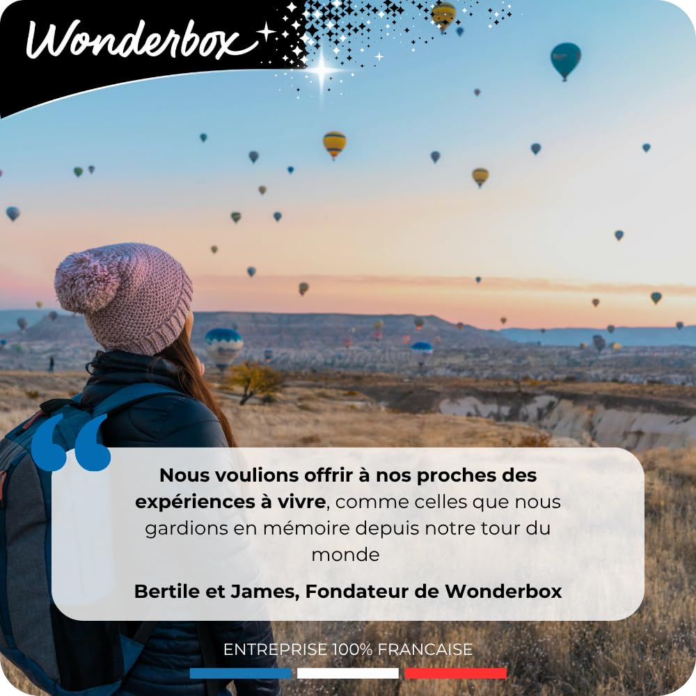 Wonderbox Week-End en Amoureux coffret séjour 2 nuits pour 2