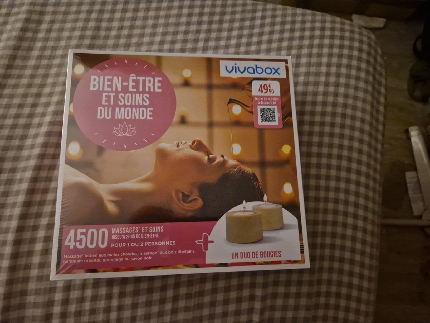 Vivabox Bien-Etre et Soins du Monde coffret soin massage + kit