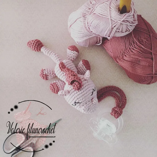 Valerie Fil un Crochet Doudou Dragon patron crochet PDF bébé
