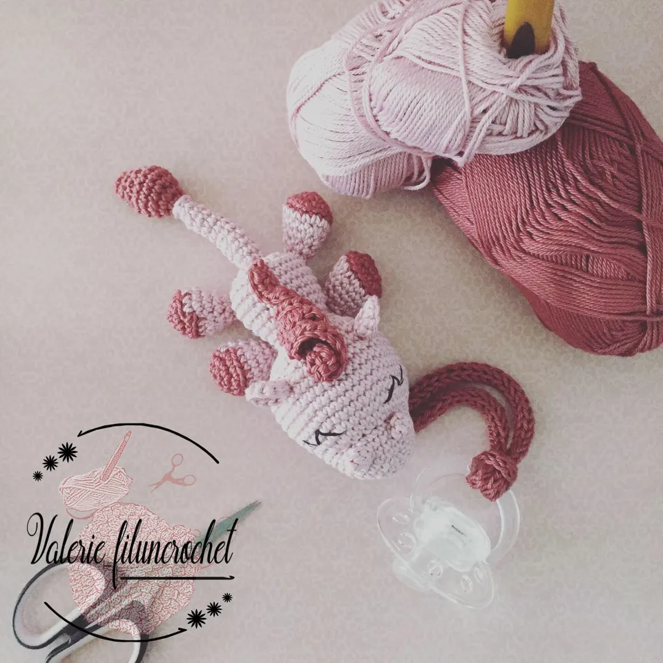 Valerie Fil un Crochet Doudou Dragon patron crochet PDF bébé