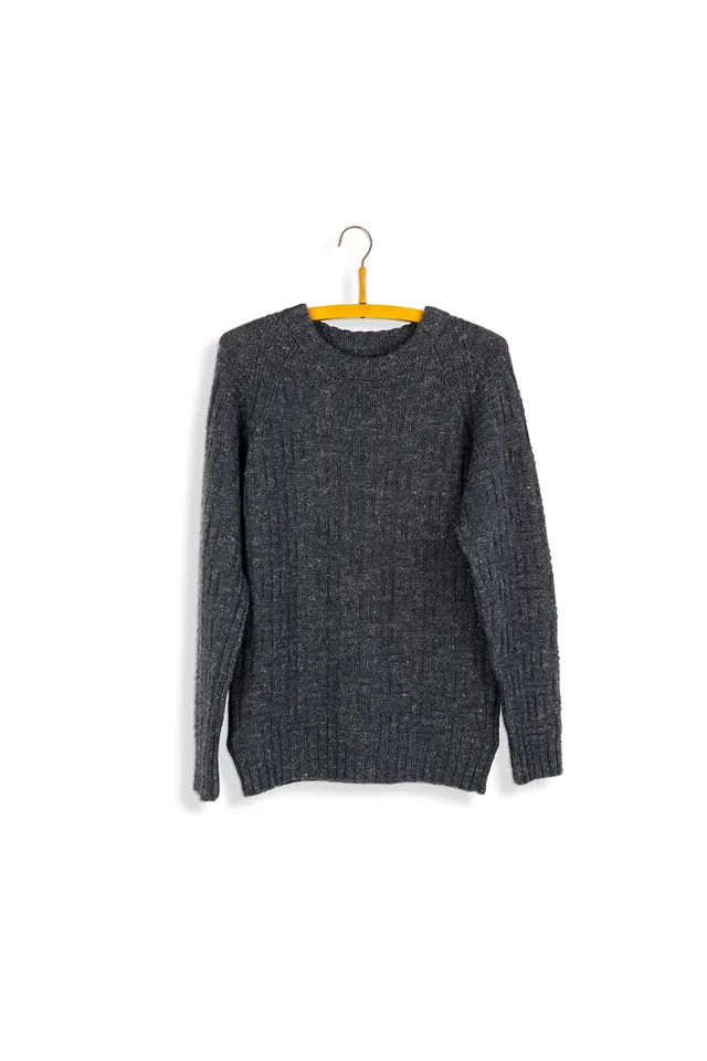 Isager Dæxel No 8 kit tricot pull fil laine