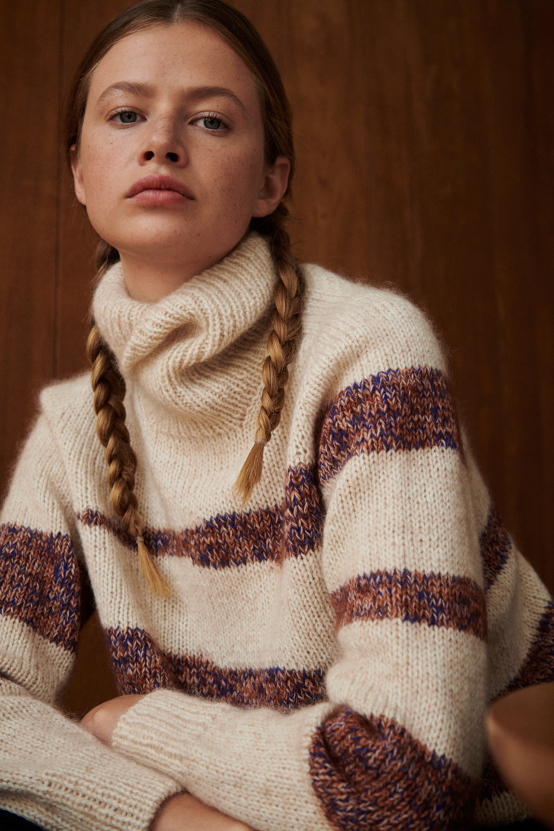 Isager Sycamore Sweater kit tricot pull laine
