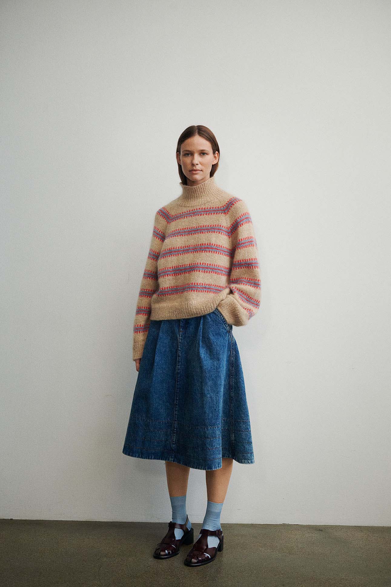 Isager Yarn Kits Norma sweater kit tricot pull