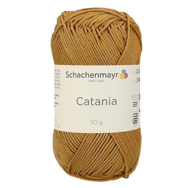 Schachenmayr Catania 0431 pelote coton Curry 100% coton