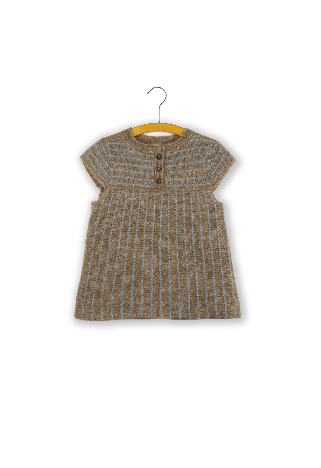 Isager Little Kirsten Shirt kit tricot top enfant