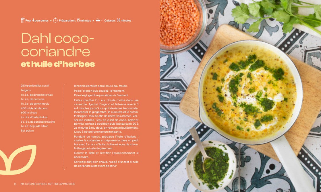 Souccar Editions Ma cuisine express anti-inflammatoire livre broché