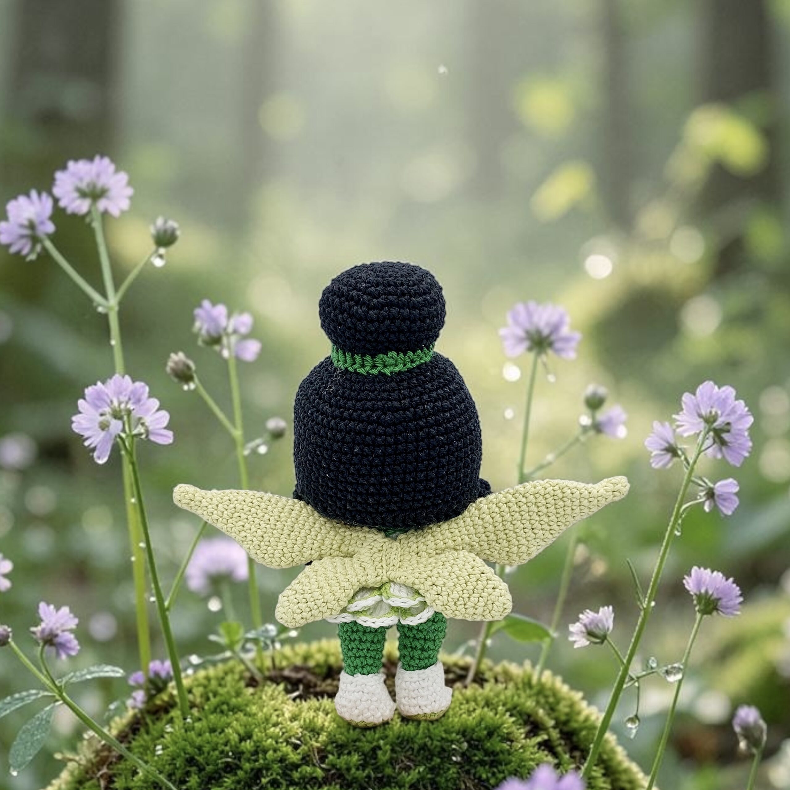 Féélicia Flora fée patron crochet tutoriel