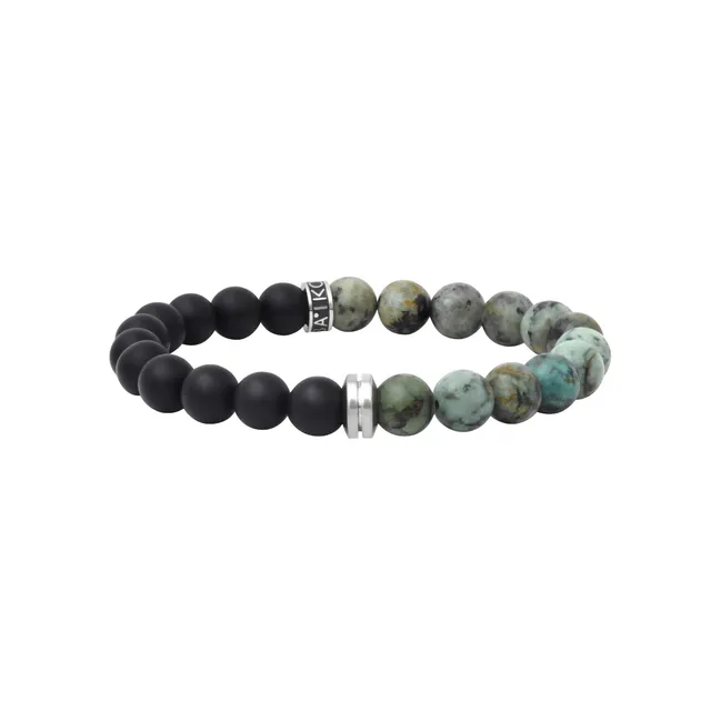 IKOBA Bracelets split turquoise africaine bracelet 8mm