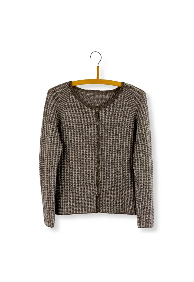 Isager Åses Striber patron tricot rayé